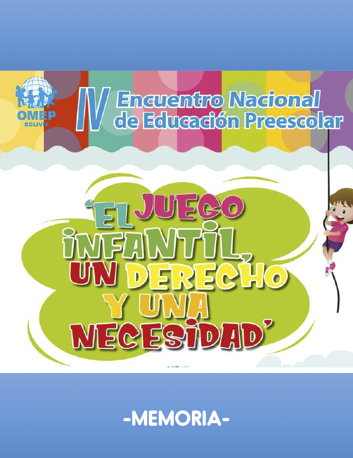 Portada Memorias OMEP 2019